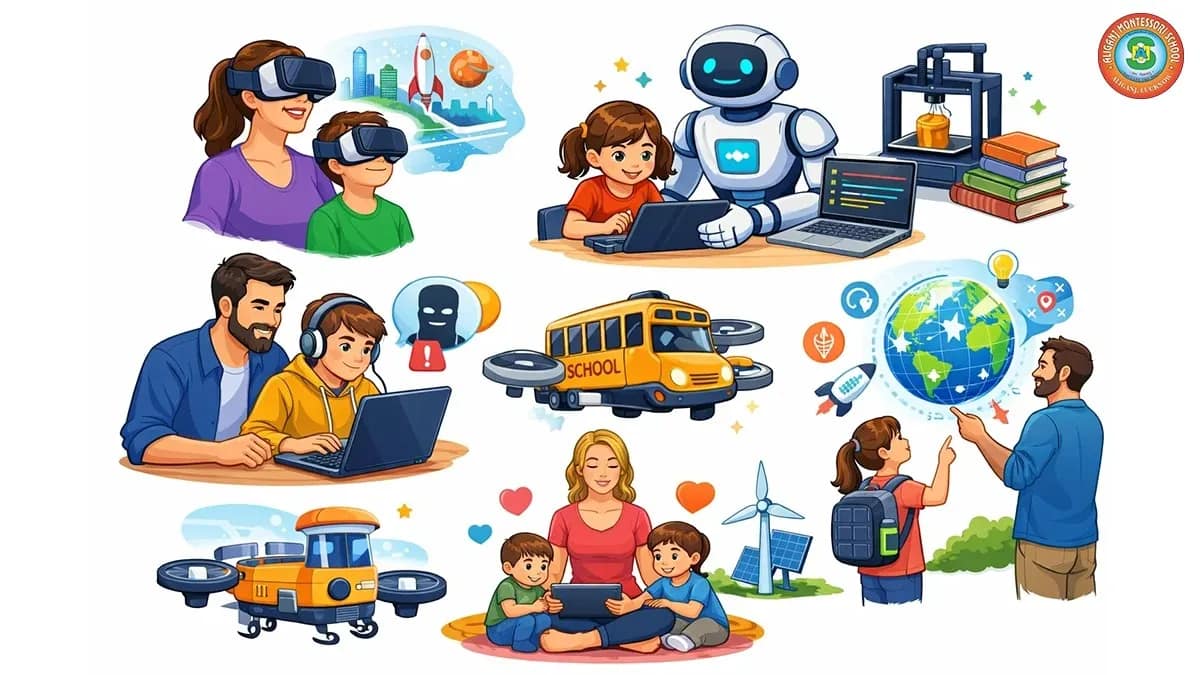 New Parenting Skills Required in the 2026 Education System: Insights from Aliganj Montessori School