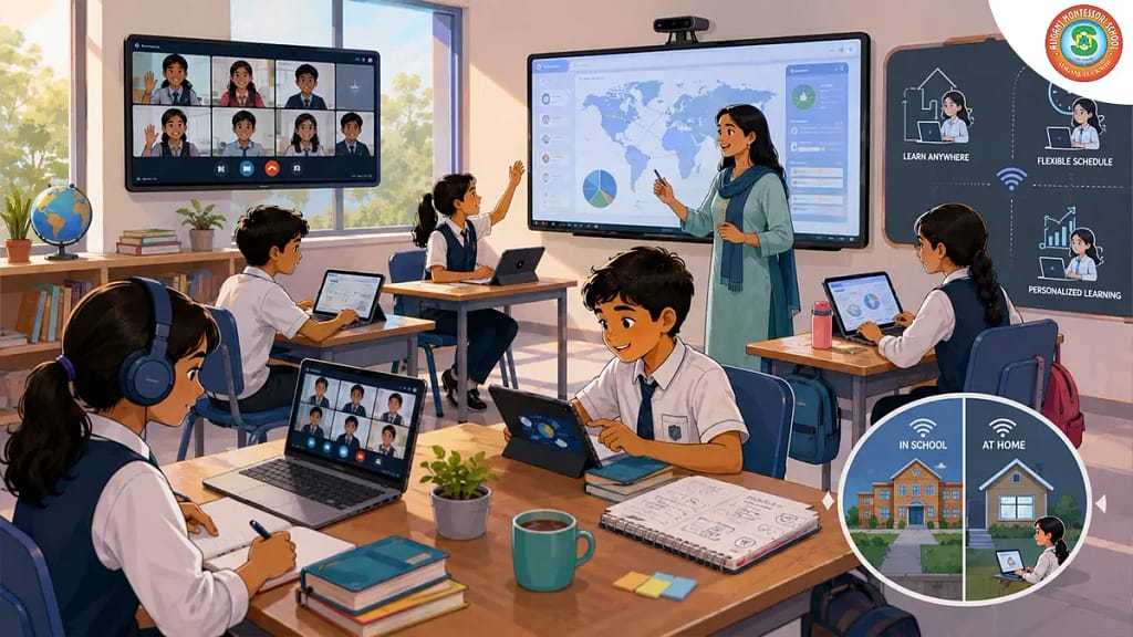 The Rise of Hybrid Learning in CBSE Schools
