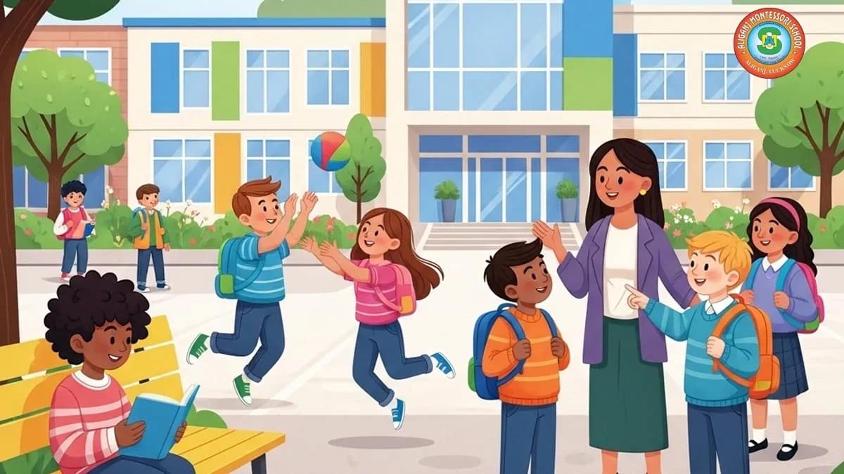 Best Co-Ed CBSE Schools in Aliganj Lucknow: Aliganj Montessori School