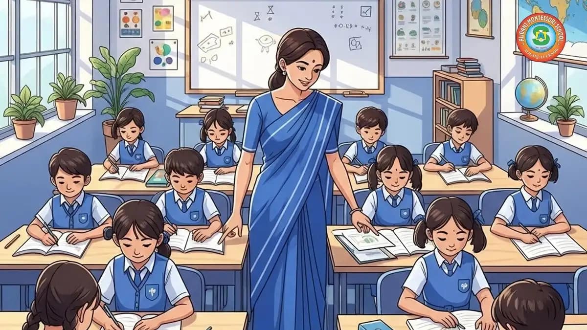 Montessori Schools in Aliganj Lucknow: Aliganj Montessori School