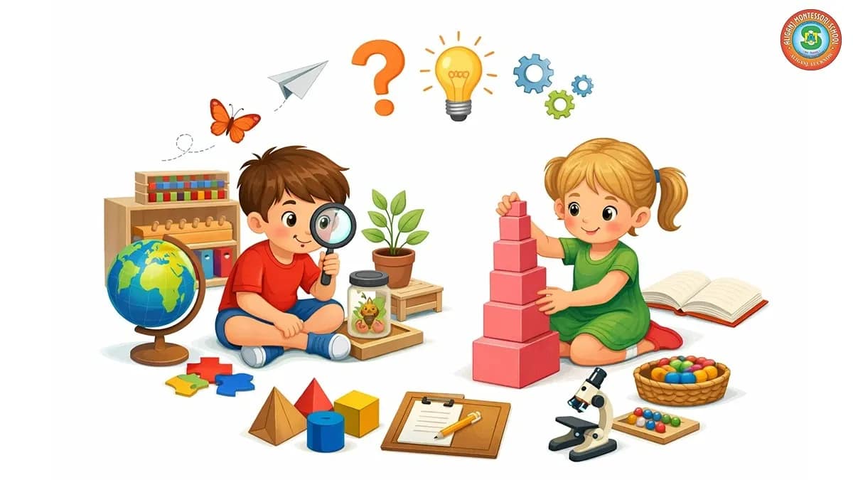 How Montessori Curriculum Encourages Independent Thinking