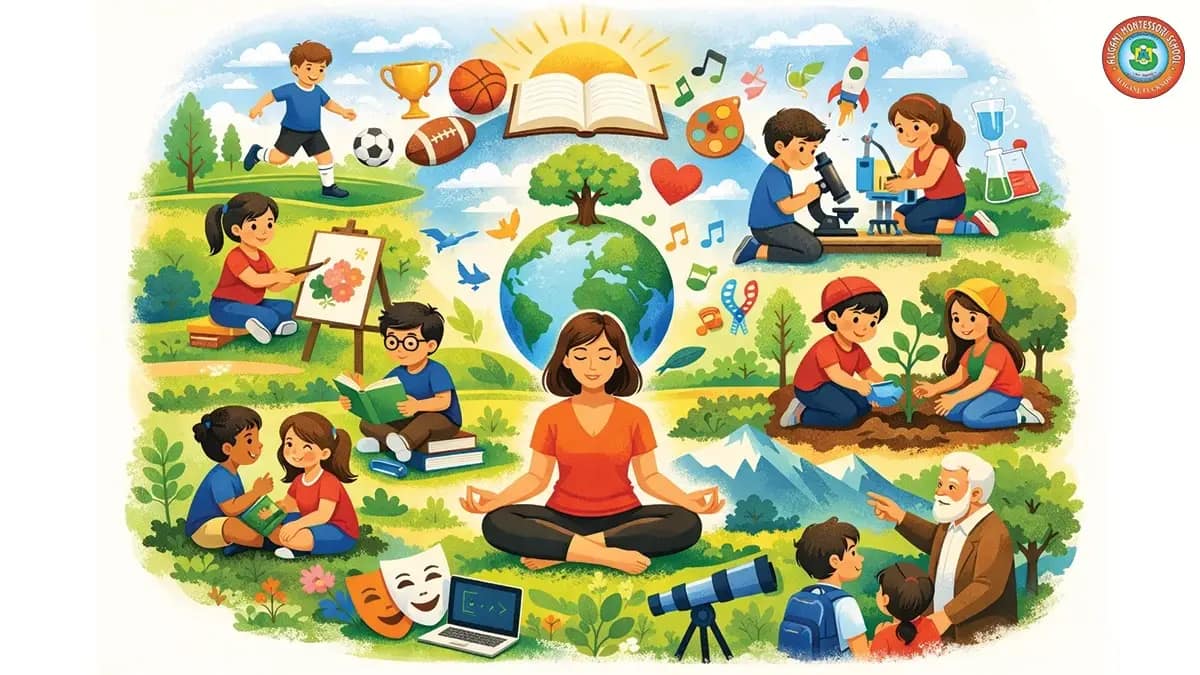 Holistic Education in Schools: Why It Matters More Than Marks | Aliganj Montessori School